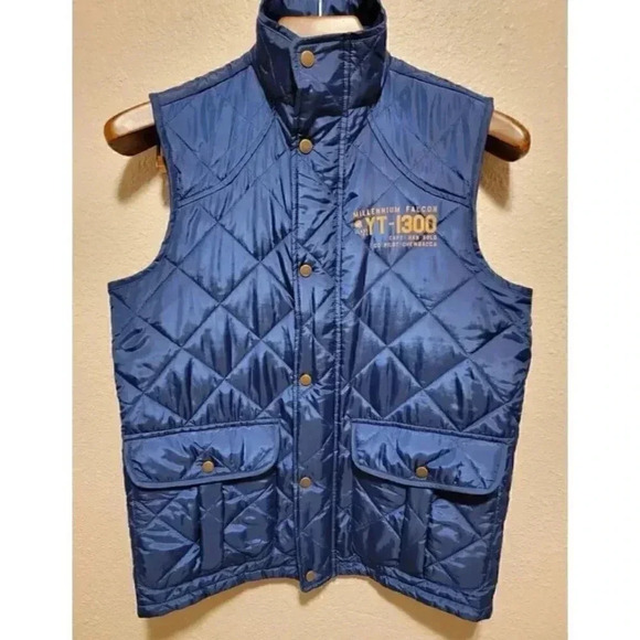STAR WARS Millenium FalconHan Solo Vest YT-1300 DISNEY PARKS EXCLUSIVE Small b17 - Picture 1 of 6